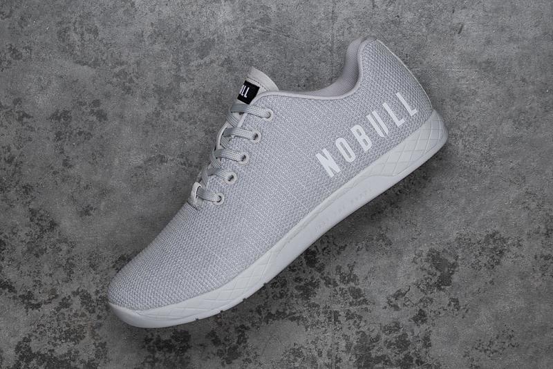 Dark / Grey Nobull Arctic Heather Men's Trainers | CA I1342L